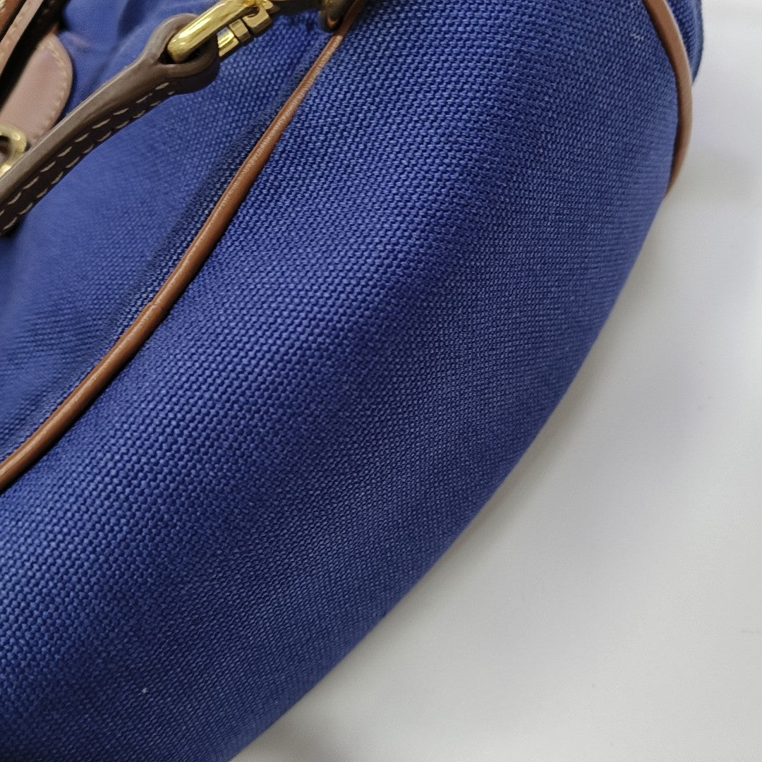 Canvas Backpack Blue