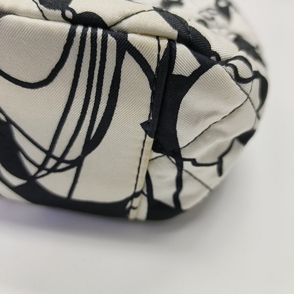 Fabric Shoulder Bag Mini White