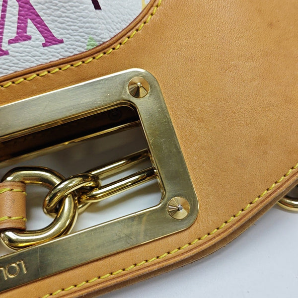 LV × TM JUDY PM Monogram Coated Canvas White