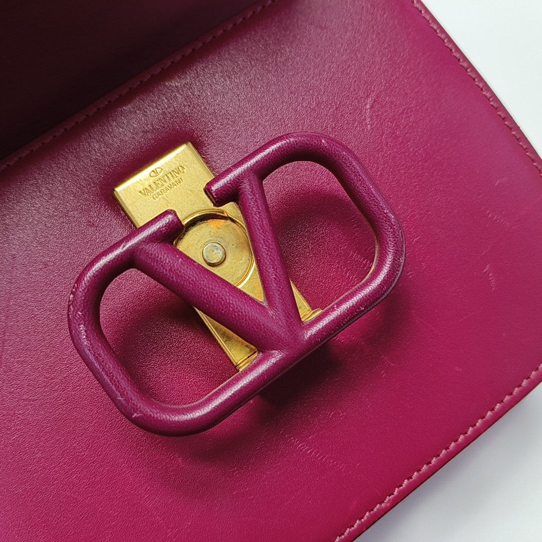 Vsling Small Calfskin Red
