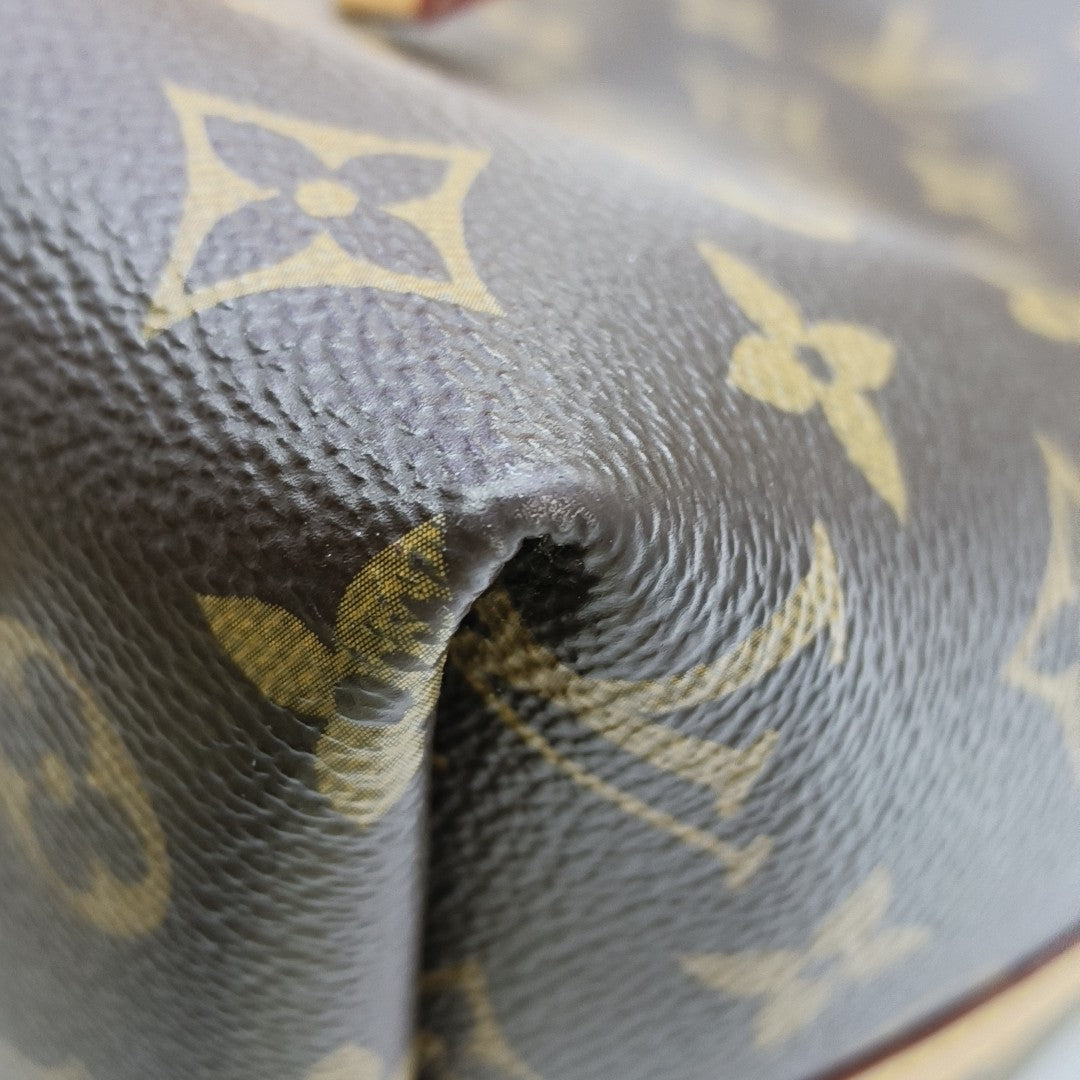 CARRYALL PM Monogram Coated Canvas Brown