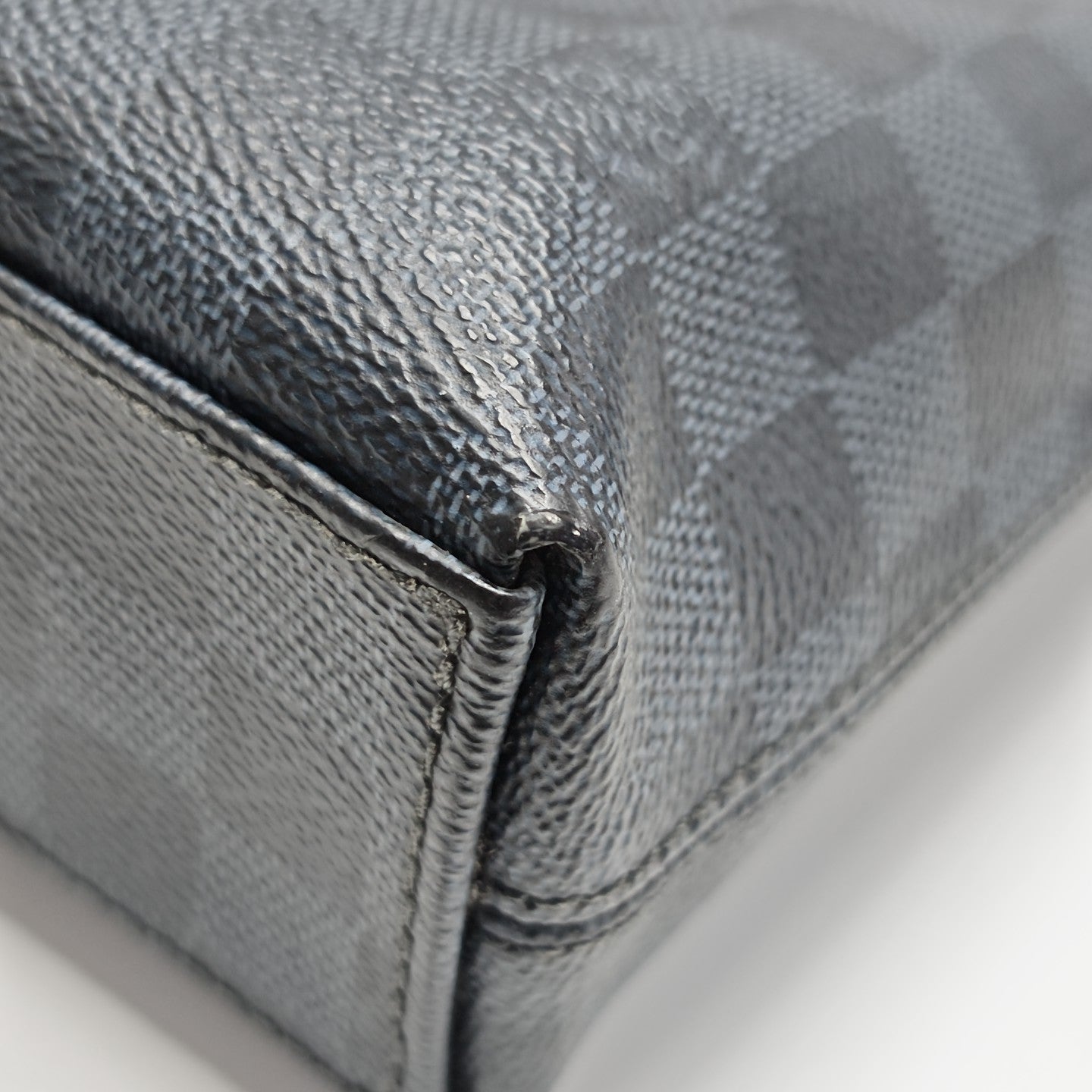JOUR Damier Coated Canvas Blue