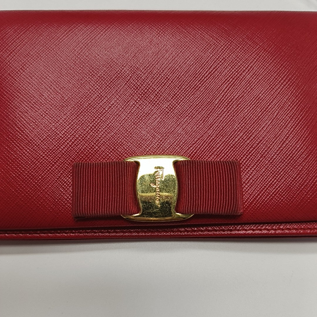 Ginny Calfskin Red