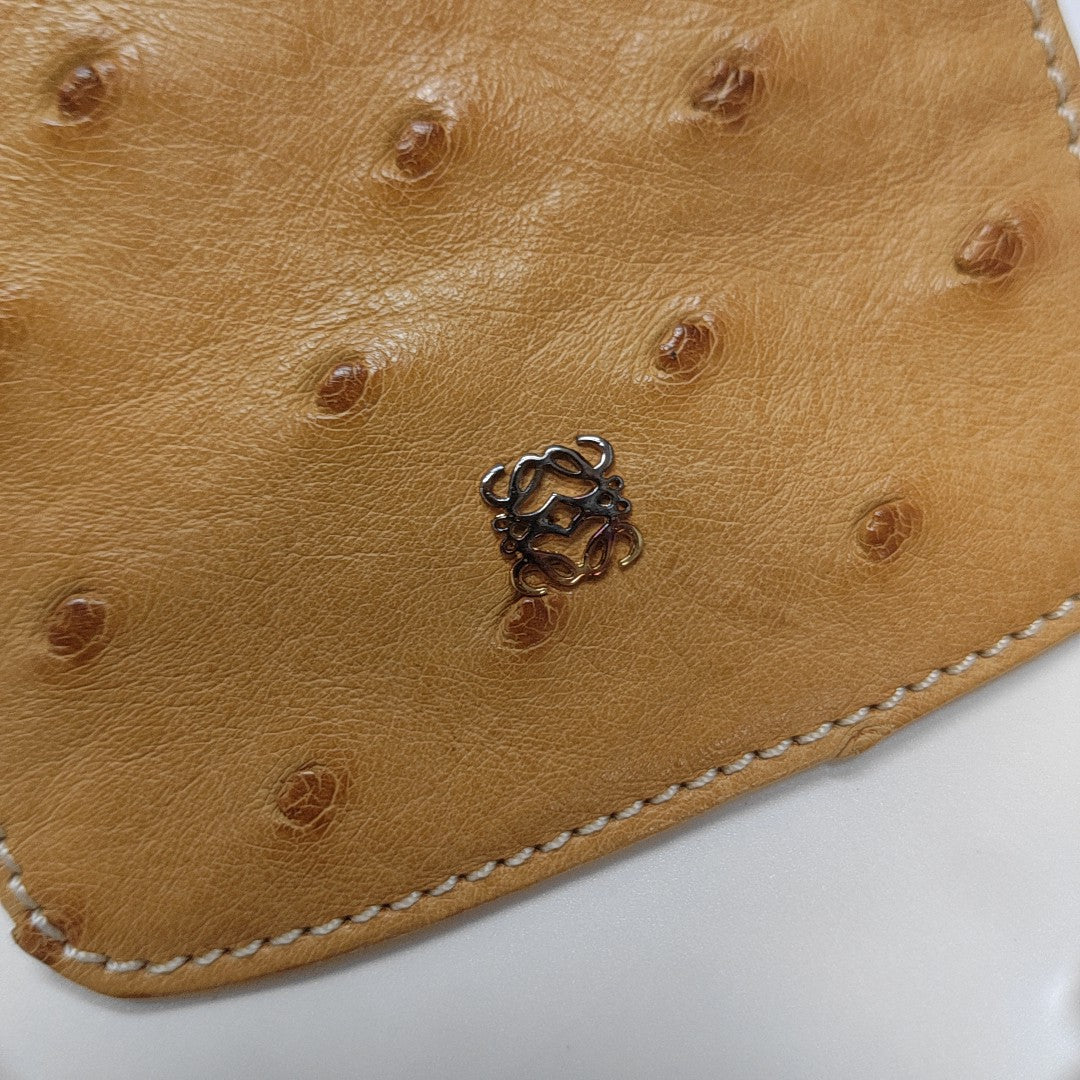 Leather Top Handle Bag Yellow