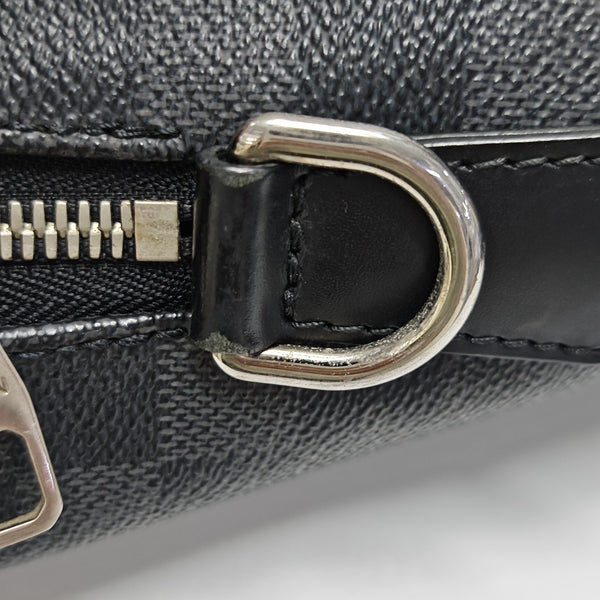 PORTE-DOCUMENTS Damier Graphite Coated Canvas Gray