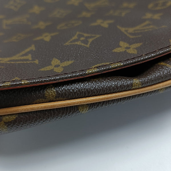 MUSETTE TANGO Monogram Coated Canvas Brown