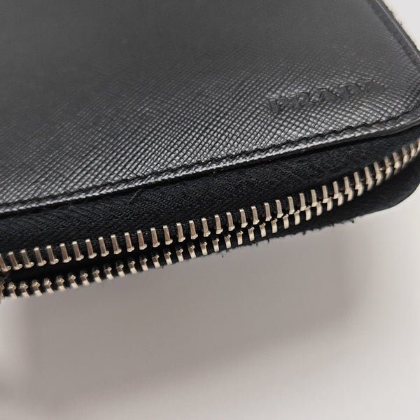 Saffiano Calfskin Wallet Black