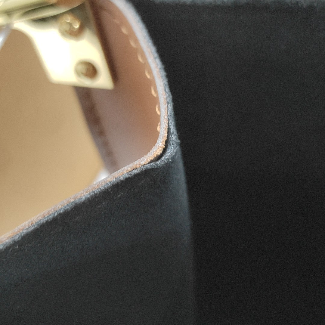 DAUPHINE MM Monogram Coated Canvas Brown