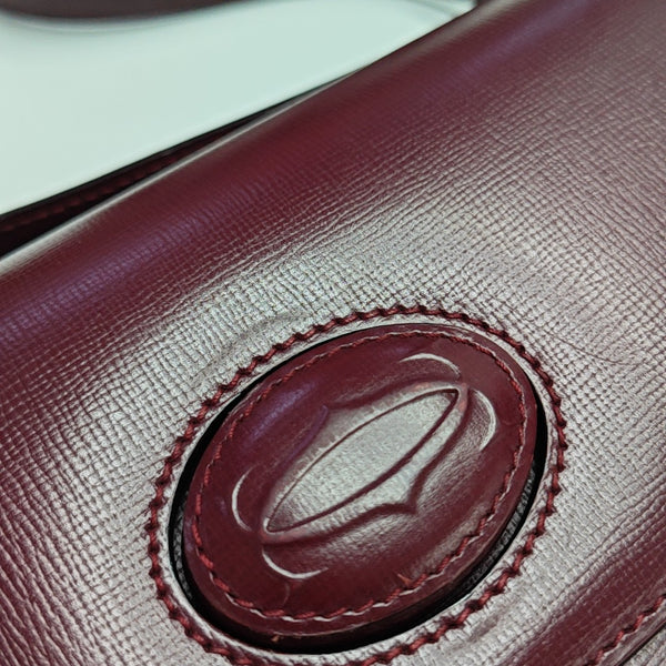 Calfskin Shoulder Bag Red
