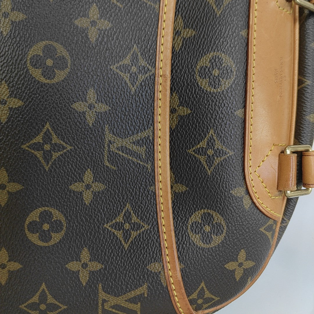 DEAUVILLE Monogram Coated Canvas Brown