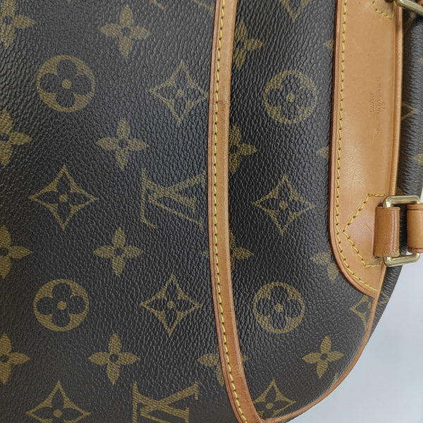 DEAUVILLE Monogram Coated Canvas Brown