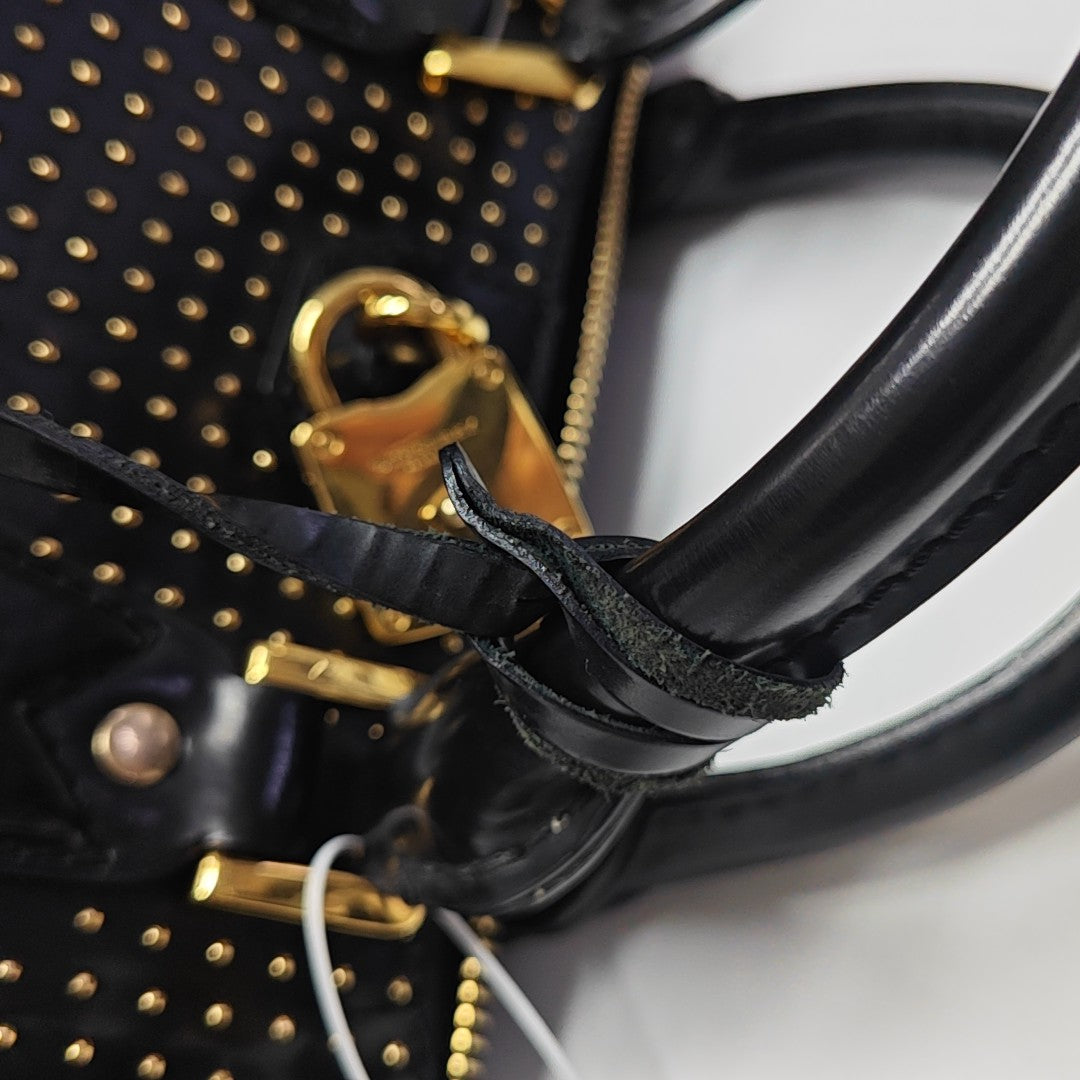 Calfskin Shoulder Bag Black