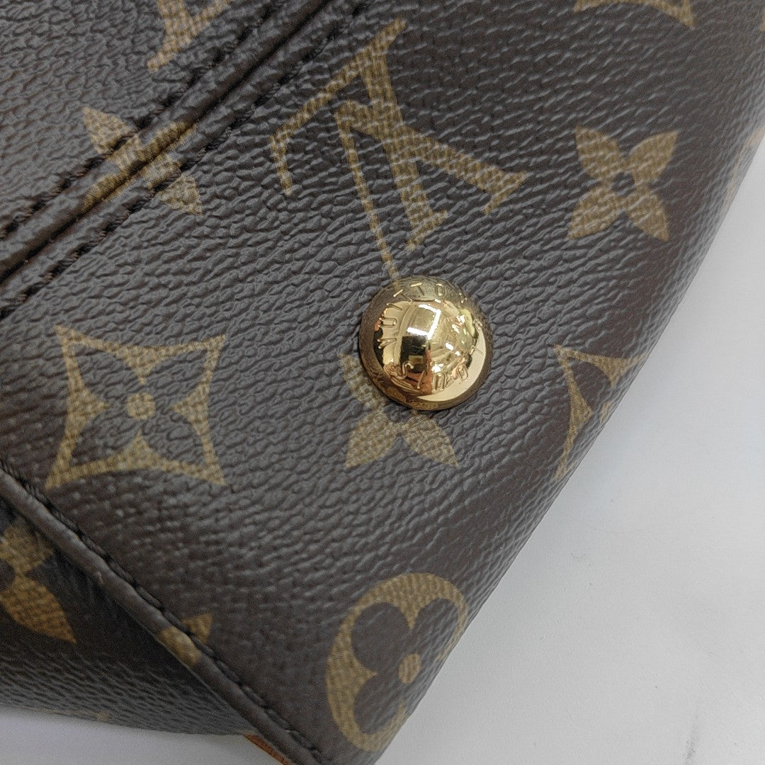 TUILERIES Monogram Coated Canvas Brown