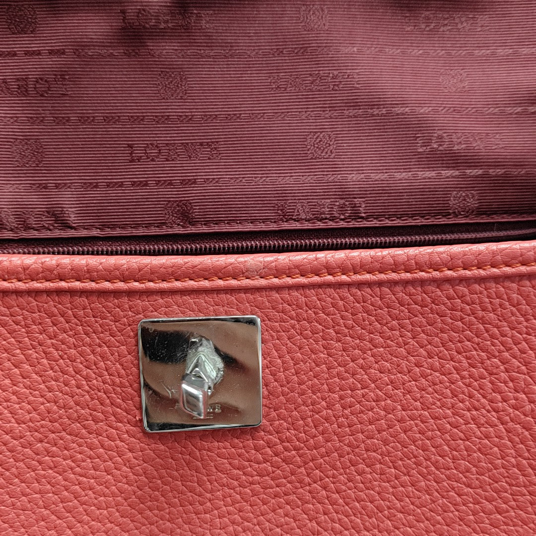 Calfskin Shoulder Bag Red