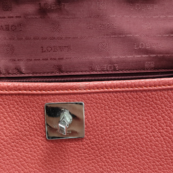 Calfskin Shoulder Bag Red