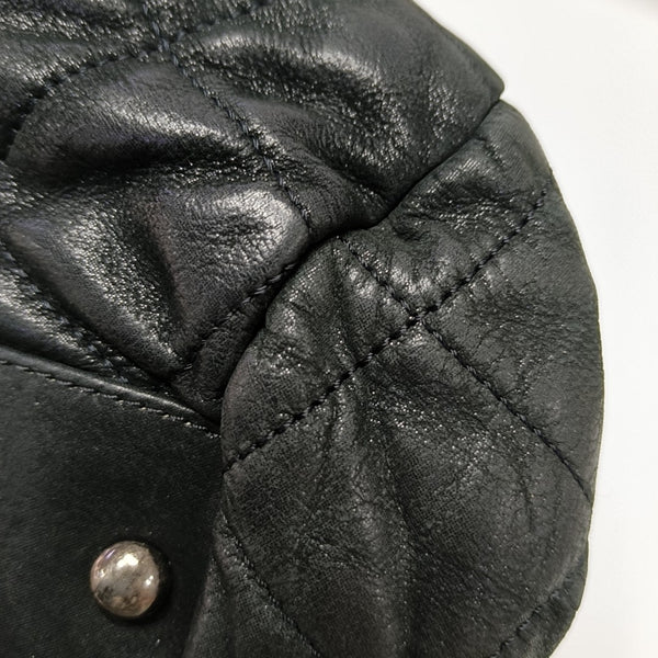 IRIDESCENT Quilted Calfskin Green