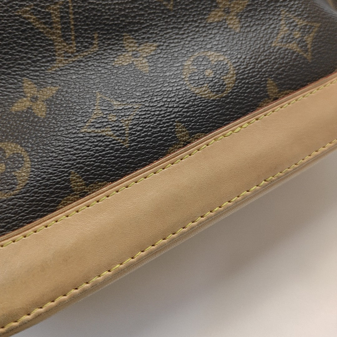 LOCKIT PM Monogram Coated Canvas Brown
