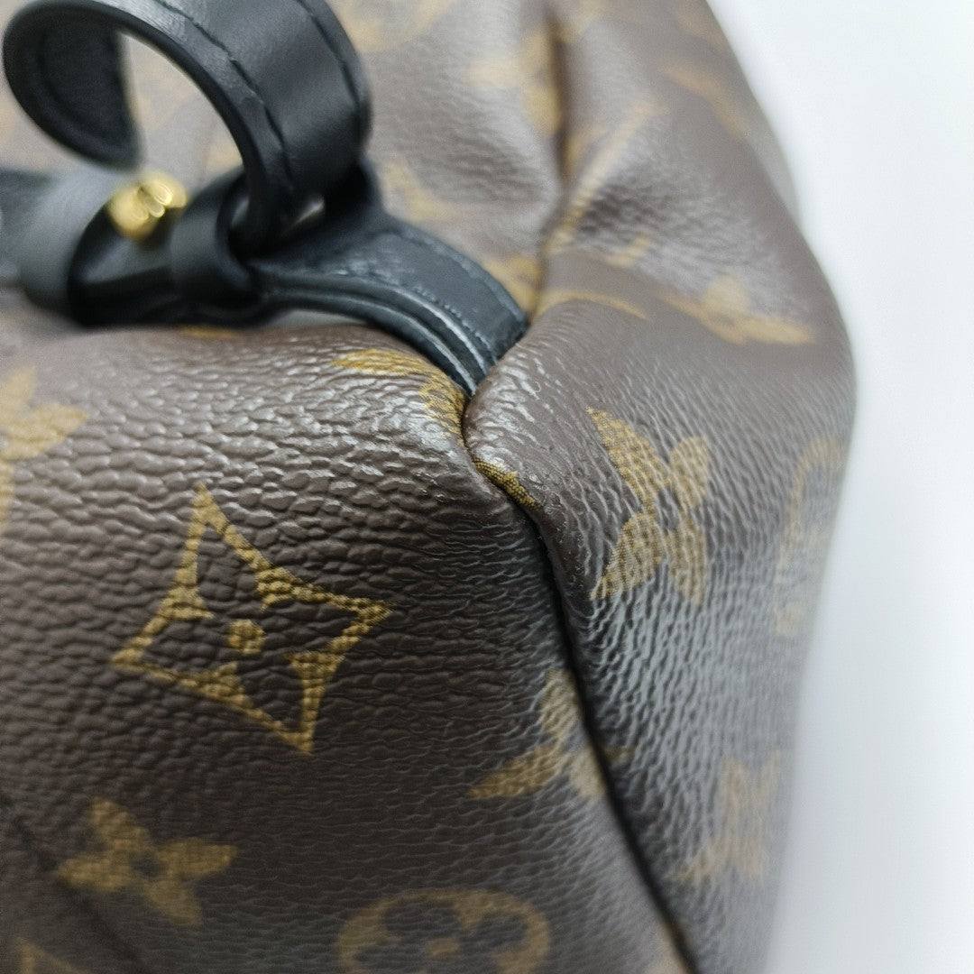 PALM SPRINGS PM Monogram Coated Canvas Brown