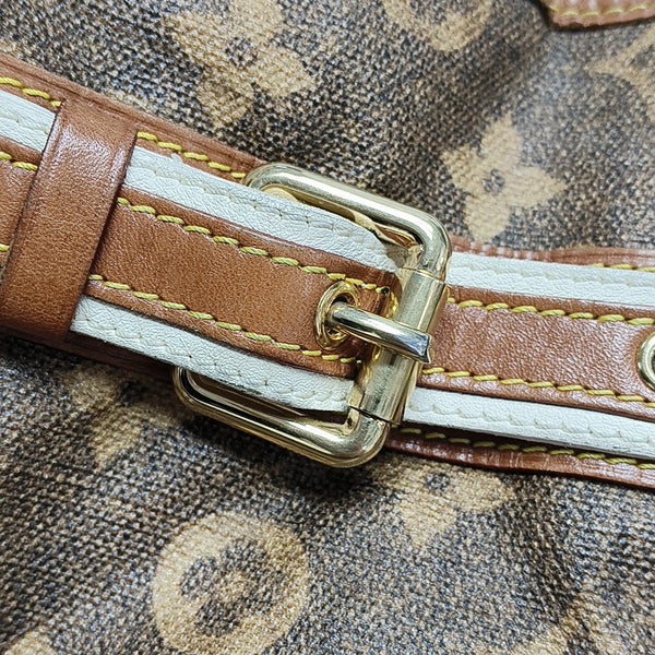Monogram Coated Canvas Brown