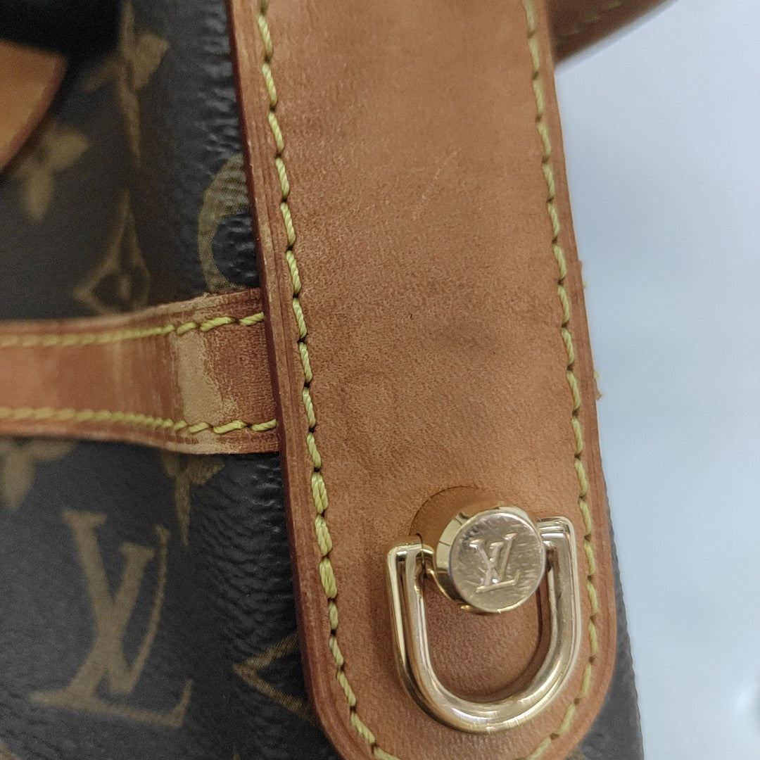 DUFFLE Monogram Coated Canvas Brown