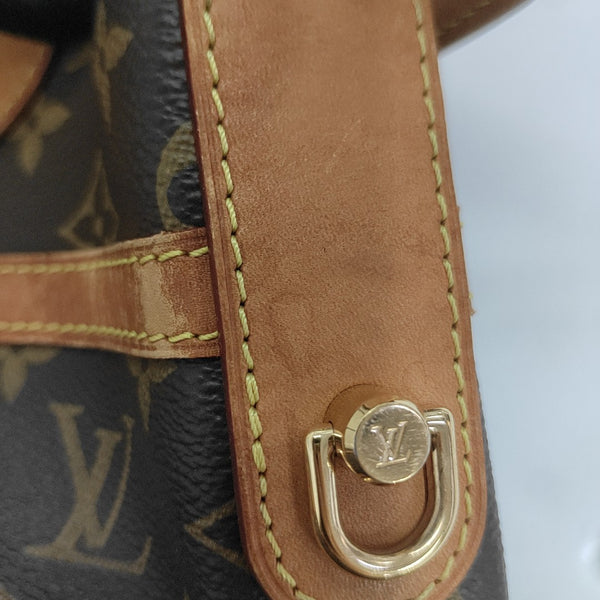 DUFFLE Monogram Coated Canvas Brown
