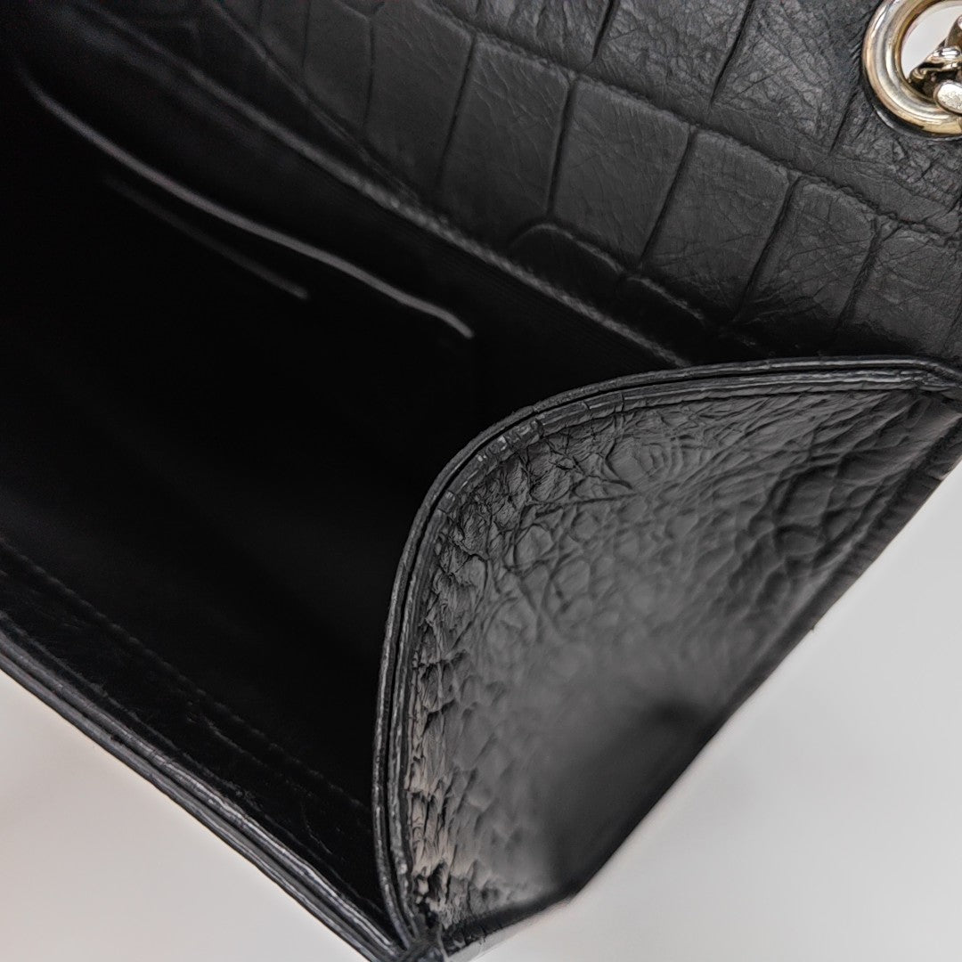 KATE Medium Calfskin Black