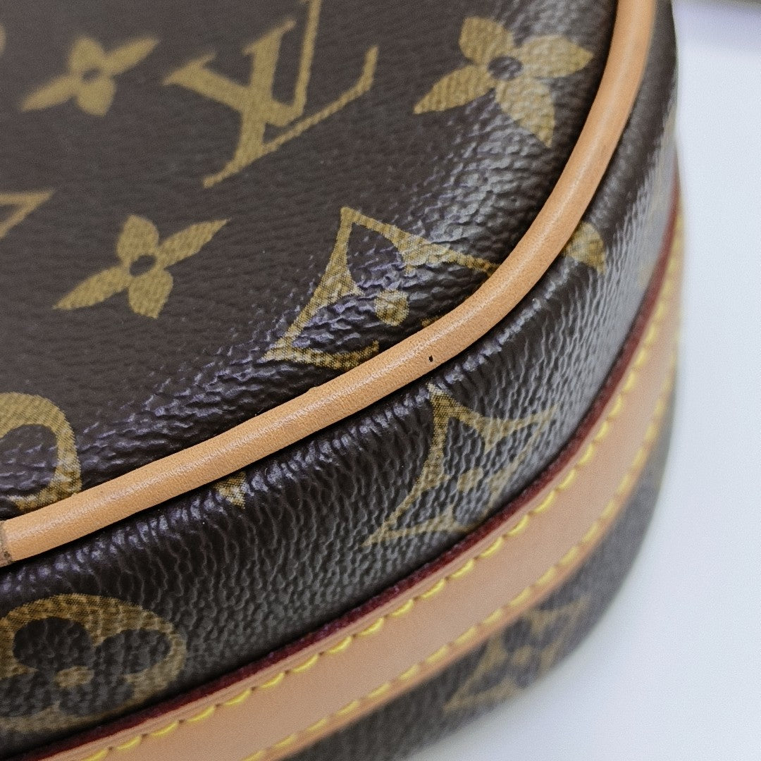 BOITE CHAPEAU PM Monogram Coated Canvas Brown
