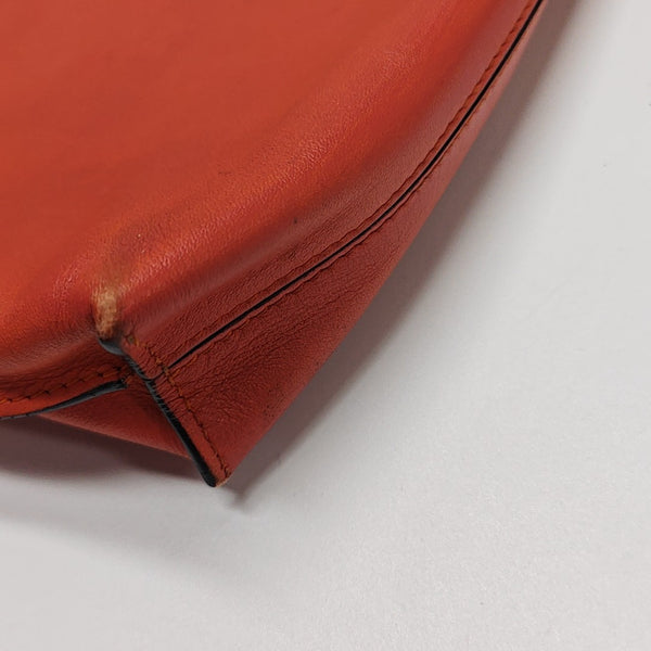 T Pouch Calfskin Orange