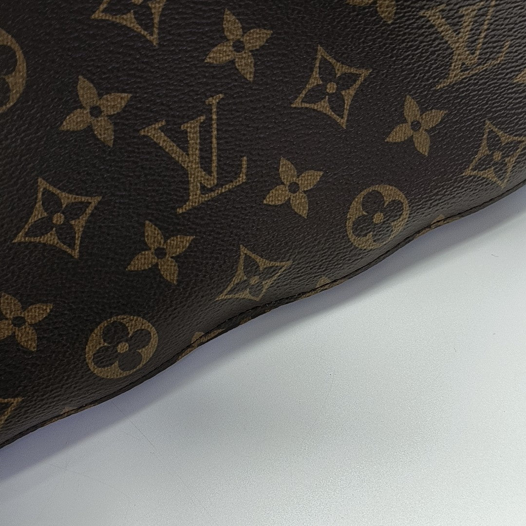 NÉONOÉ MM Monogram Coated Canvas Brown