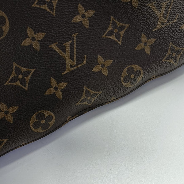 NÉONOÉ MM Monogram Coated Canvas Brown