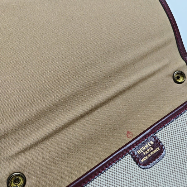 Canvas Shoulder Bag Beige