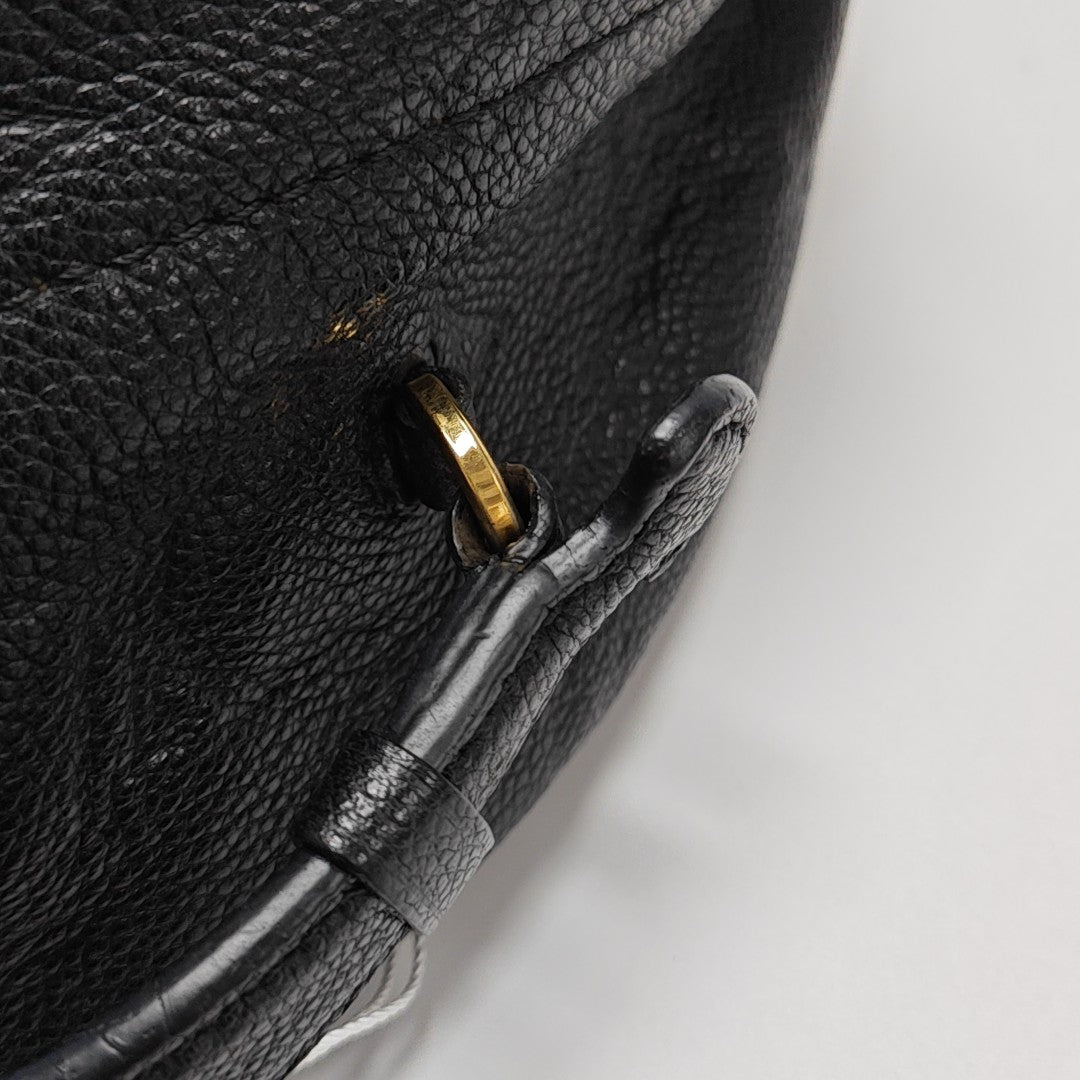 SORBONNE Monogram Calfskin Black