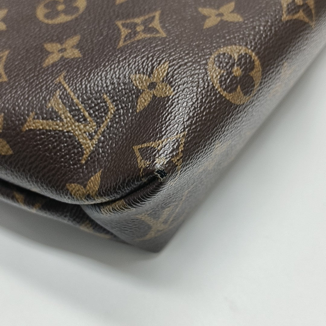 SAINT PLACIDE Monogram Coated Canvas Brown