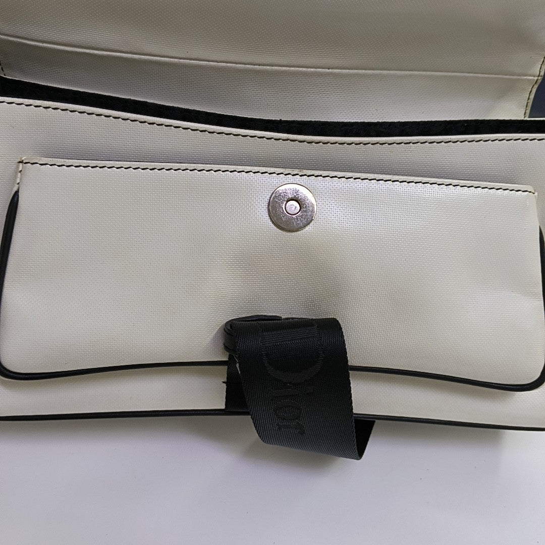 Calfskin Shoulder Bag White