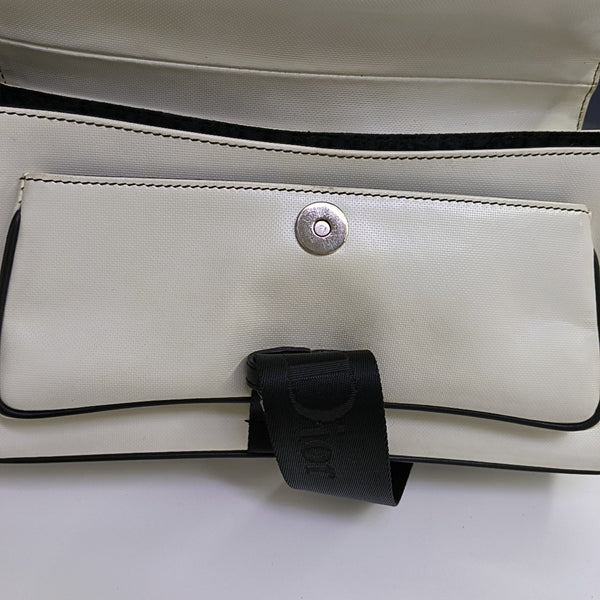 Calfskin Shoulder Bag White