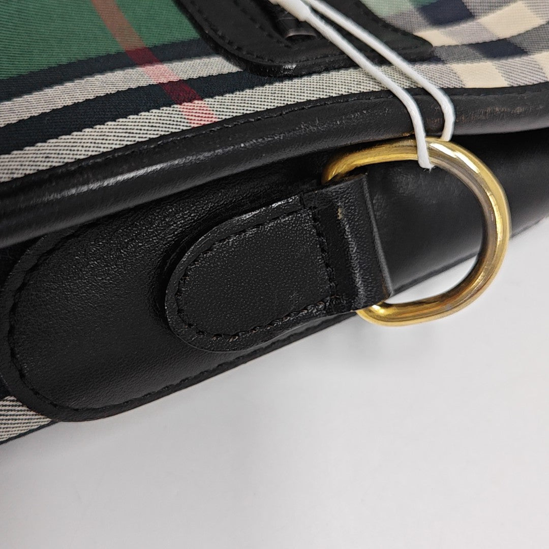 Fabric Shoulder Bag Green