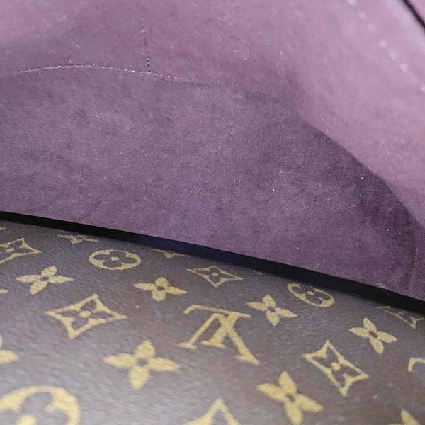 MONTAIGNE GM Monogram Coated Canvas Brown
