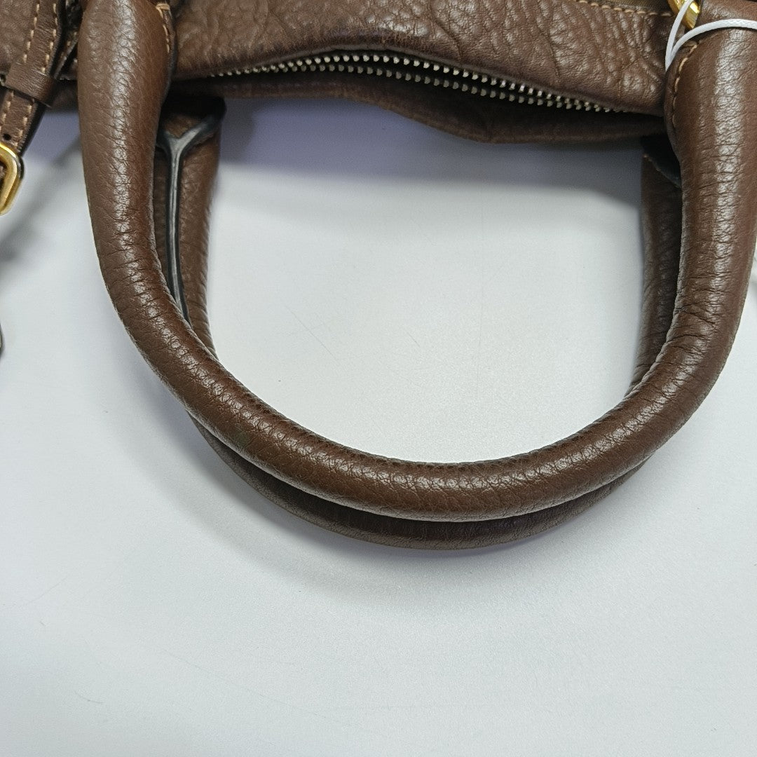 Gaufre Nylon Brown