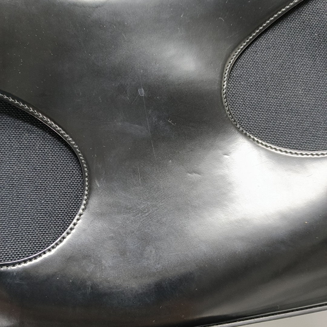 Fabric Shoulder Bag Black