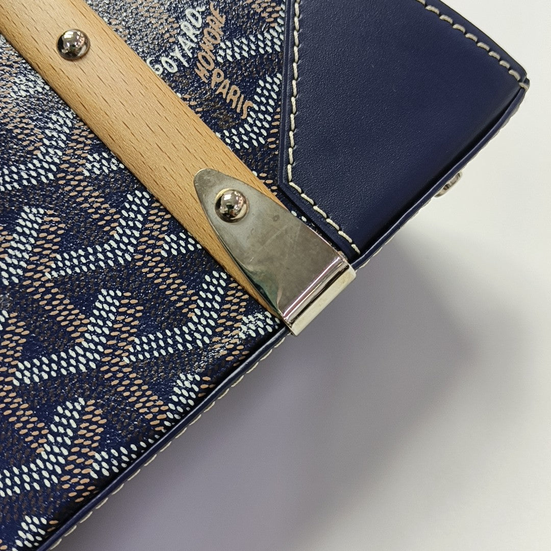 Saïgon PM Coated Canvas Blue