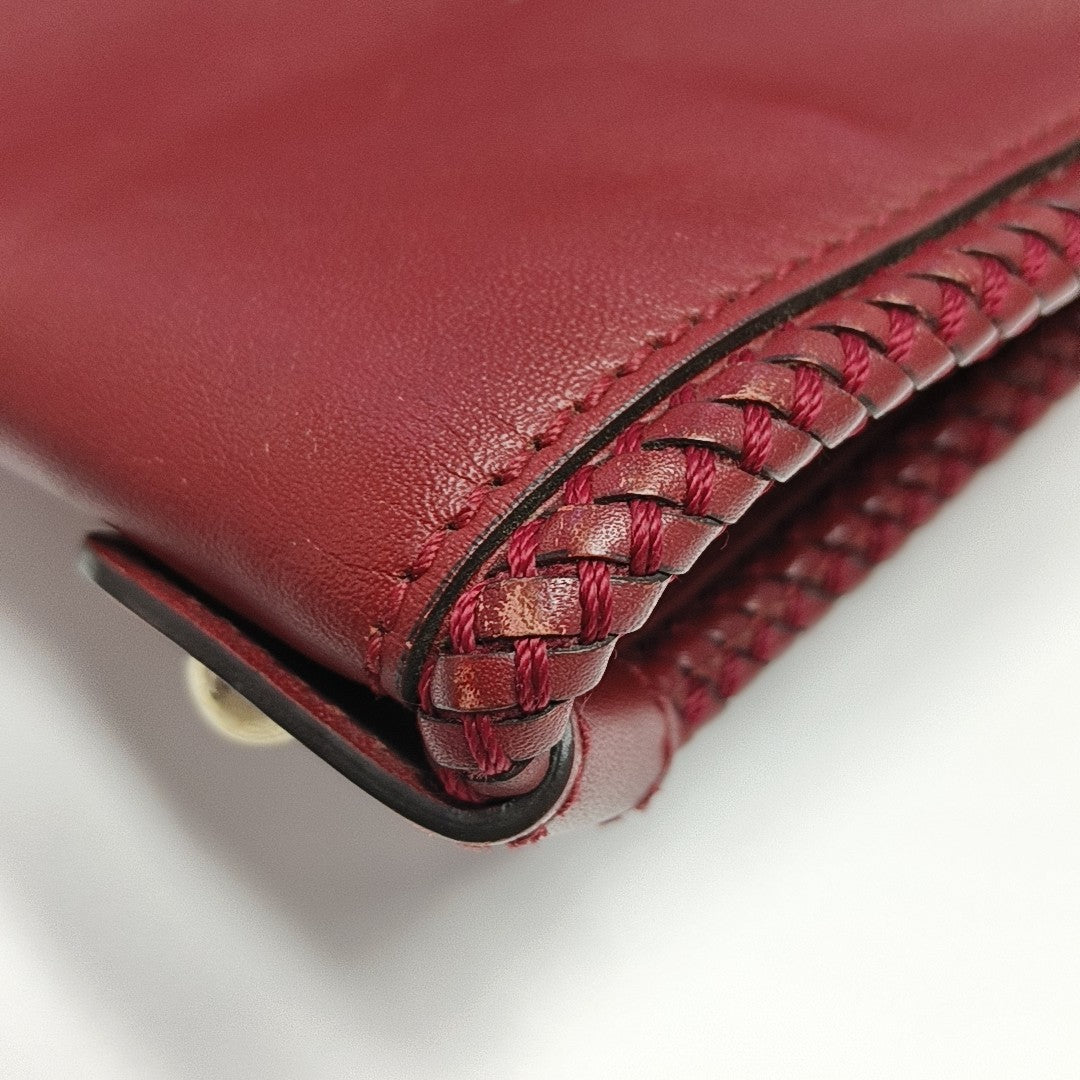 Calfskin Tote Bag Red