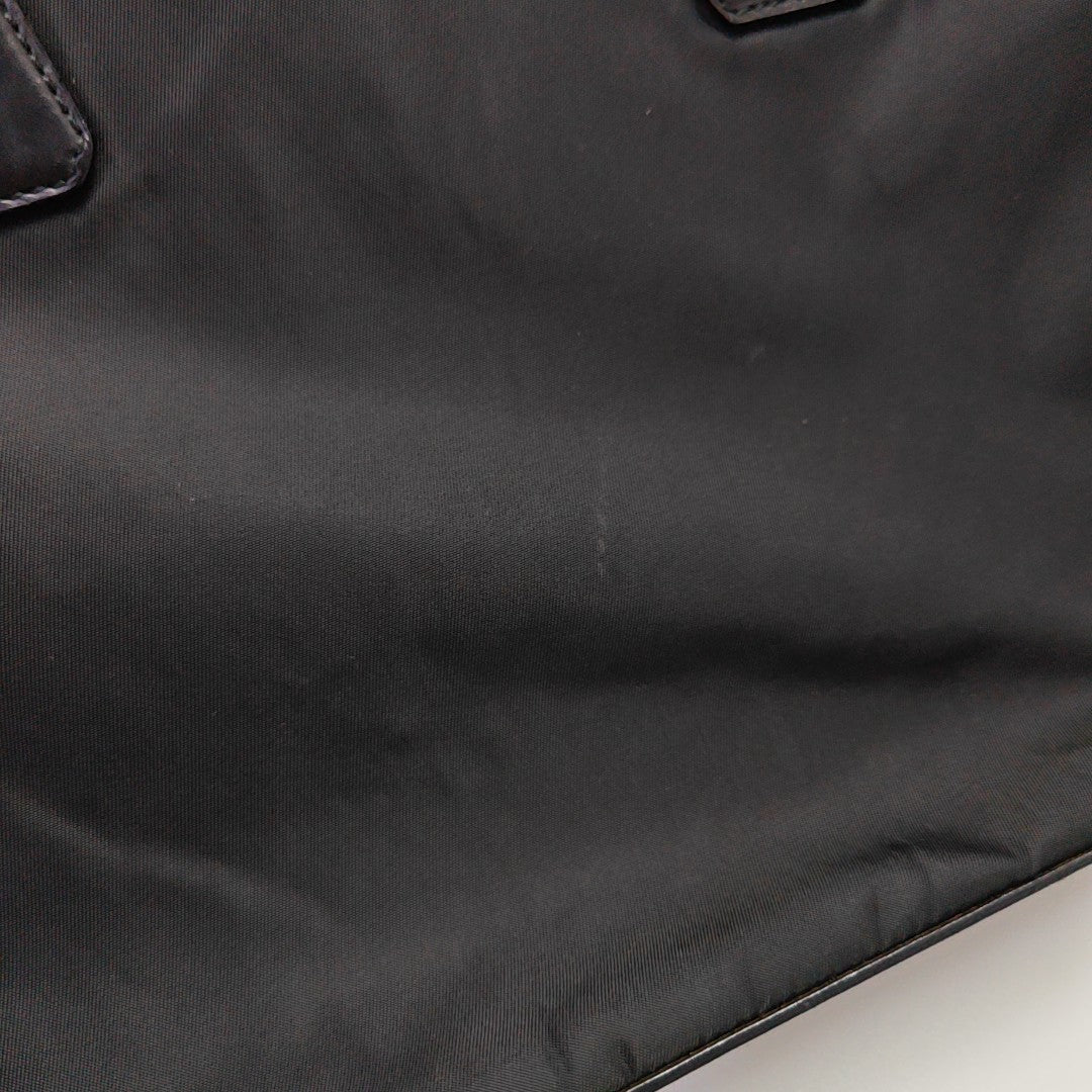 Nylon Tote Bag Black