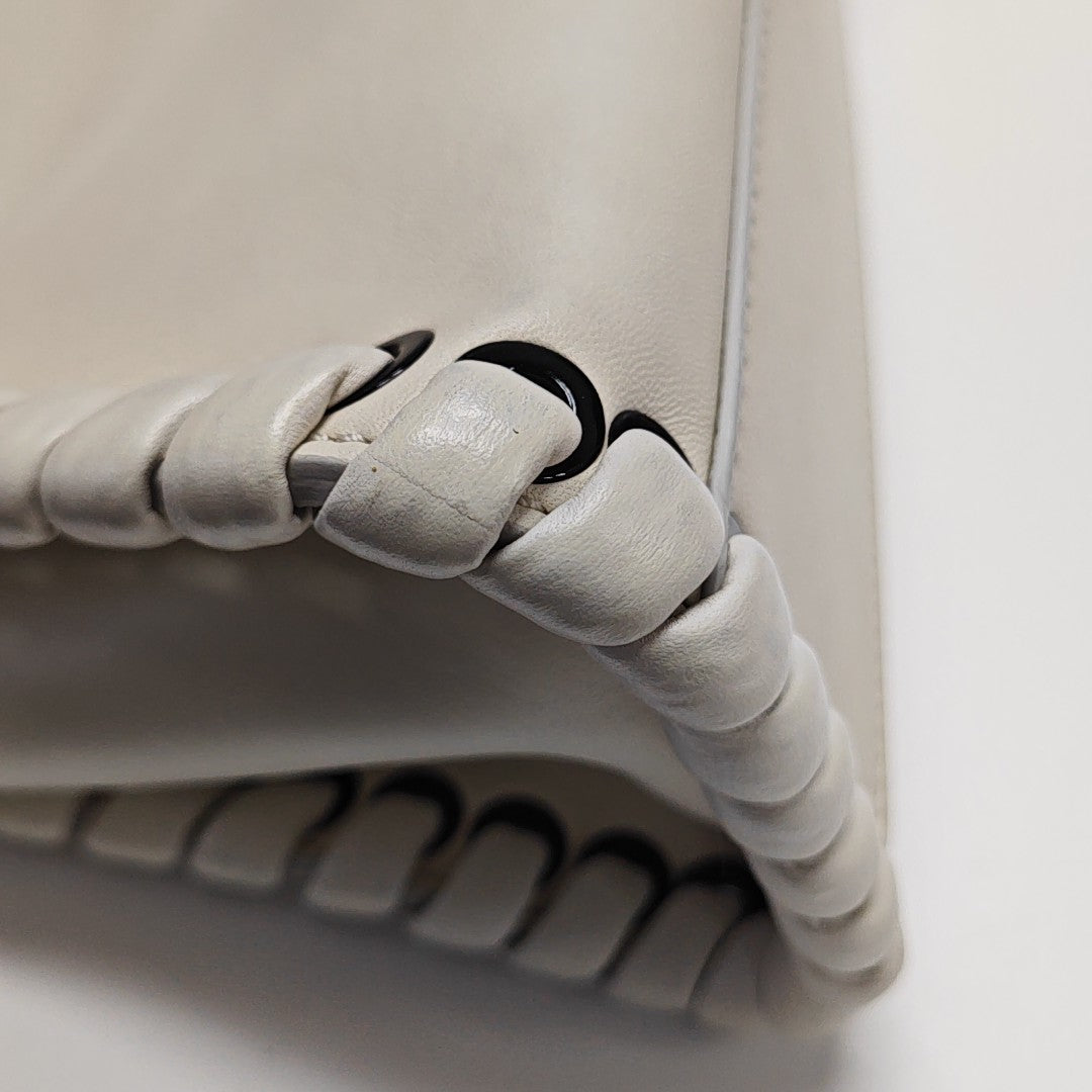 Peekaboo Mini Calfskin White