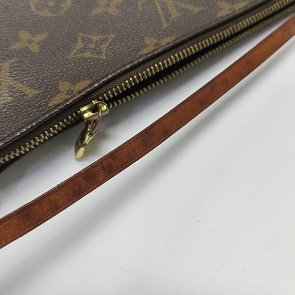 ACCESSOIRES Monogram Coated Canvas Brown
