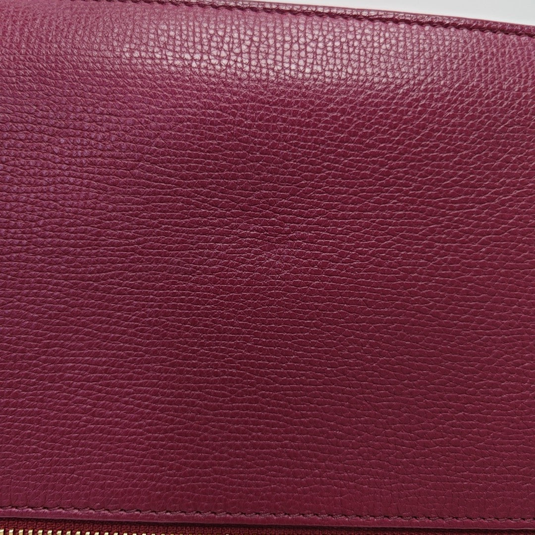 Macken Small Calfskin Red
