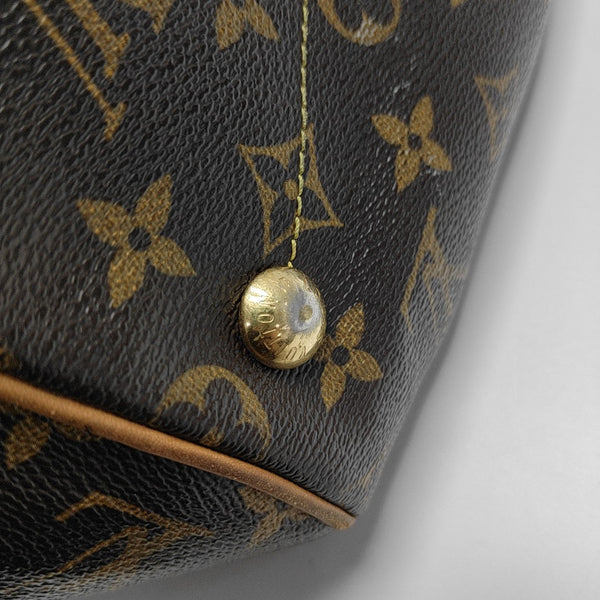 TIVOLI GM Monogram Coated Canvas Brown