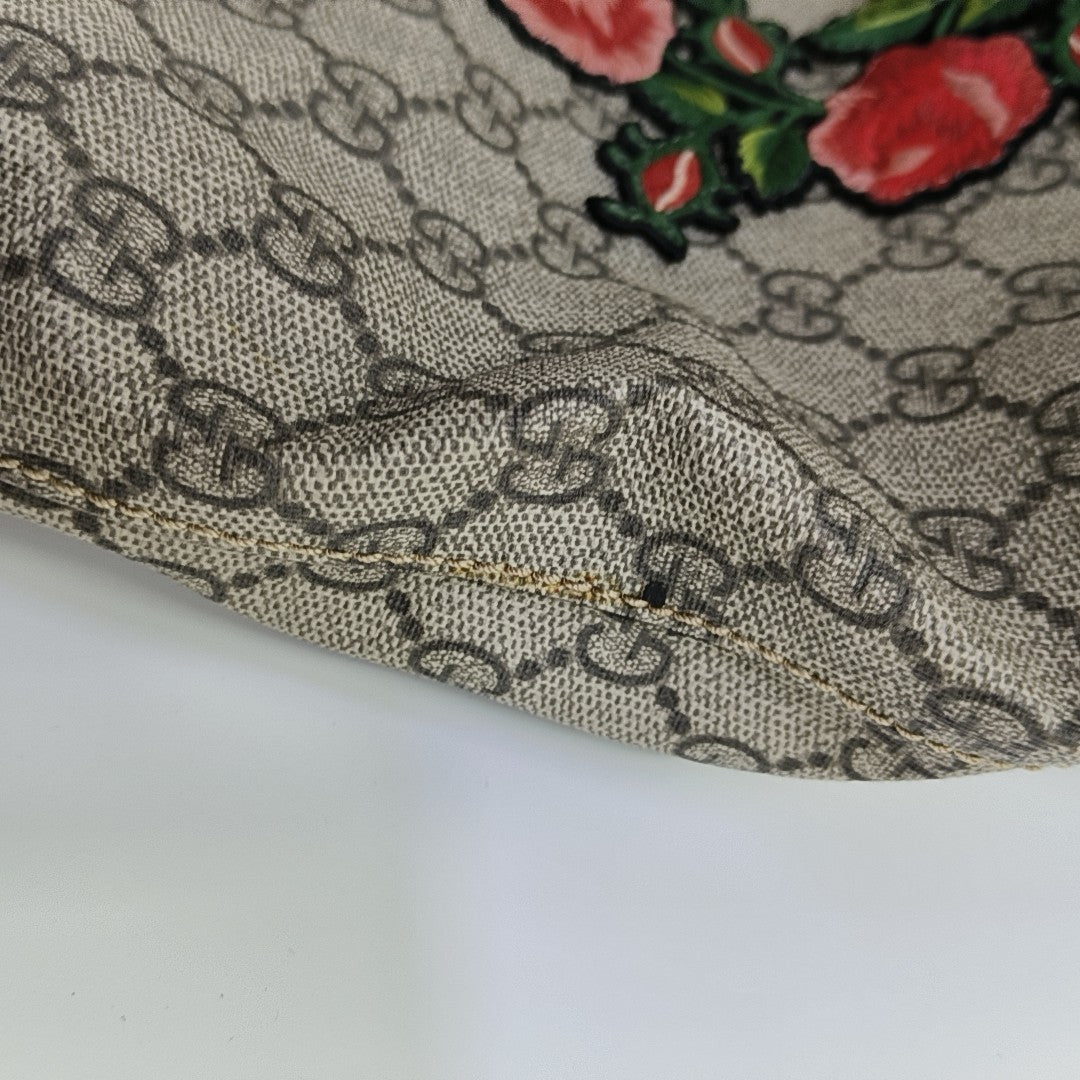 Monogram Coated Canvas Tote Bag Beige