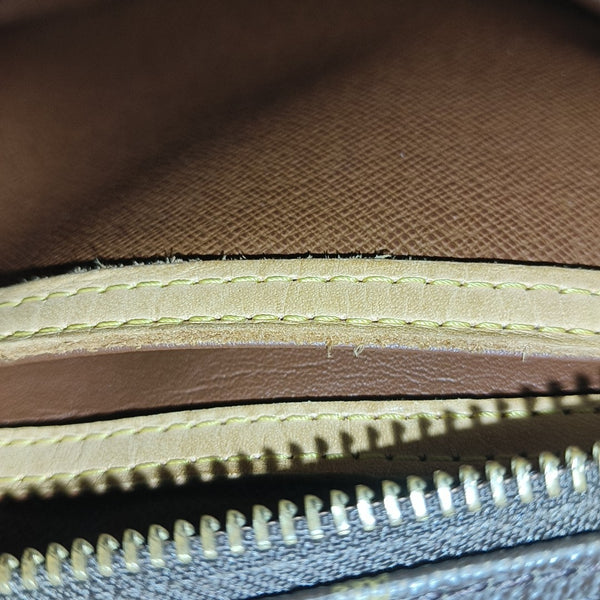 BLOIS PM Monogram Coated Canvas Brown
