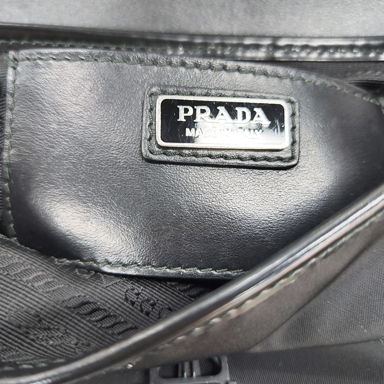 Nylon Calfskin Black