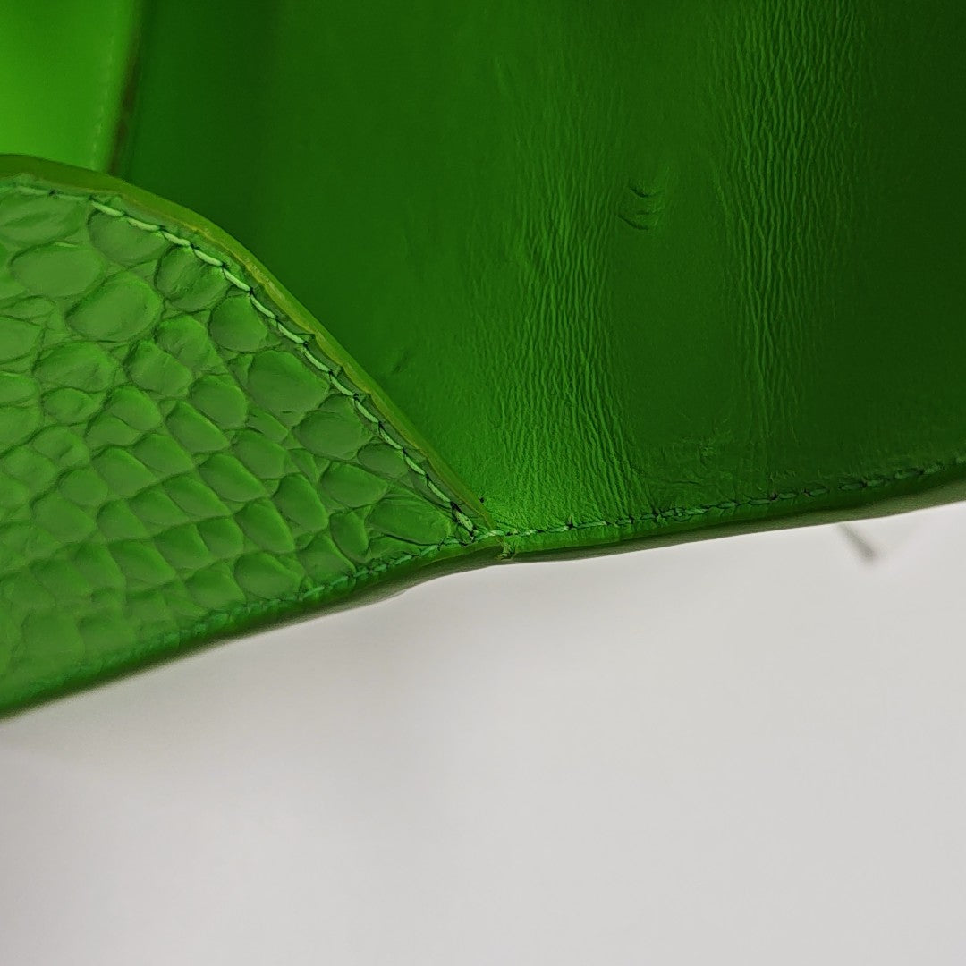 Hourglass XS Calfskin Green